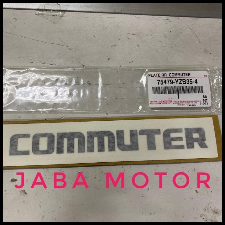 

GRATIS ONGKIR LOGO-STIKER COMMUTER ORIGINAL !!!!