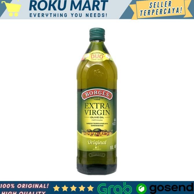 

Borges Extra Virgin Olive Oil 1 L Cold Pressed / Minyak Zaitun Borges