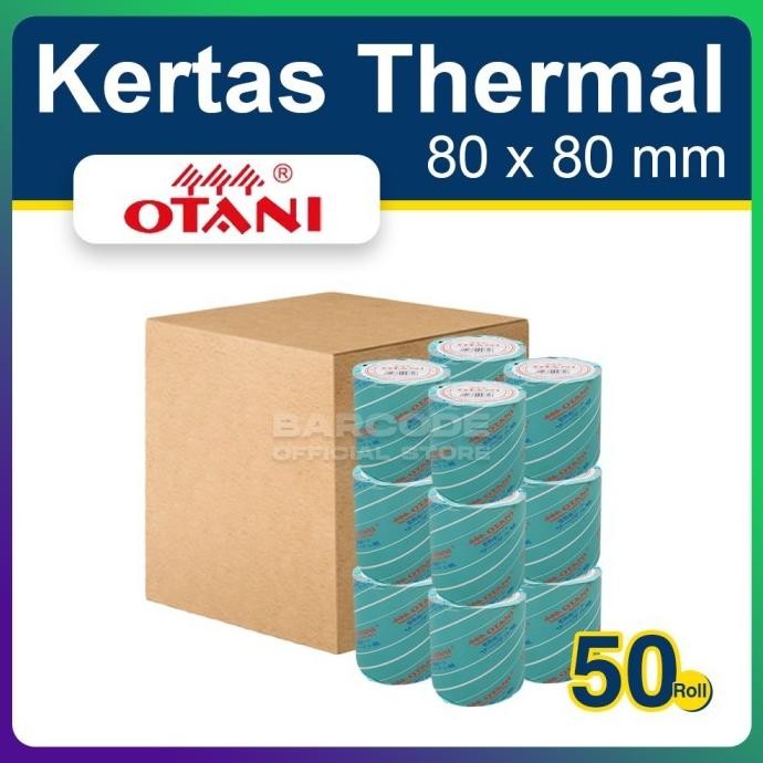 

( 1 DUS ) KERTAS THERMAL OTANI 80 X 80 ( BIRU ) MESIN ANTRIAN & PARKIR ORIGINAL DAN TERPERCAYA