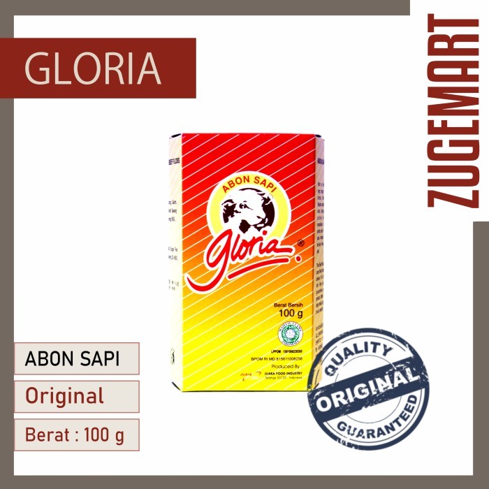 

Promo Abon Gloria Sapi Manis / Original 100 gr