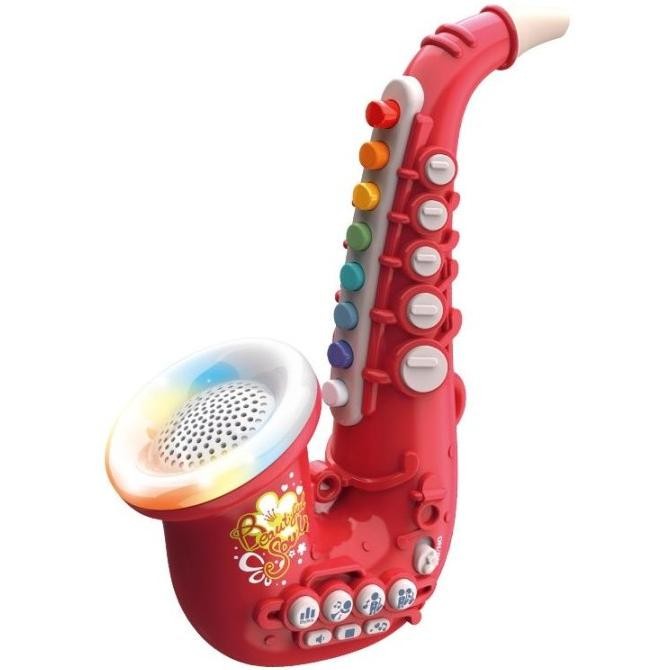 ALAT MUSIK BABY MAINAN ANAK EDUKASI MUSIK TEROMPET / SAXOPHONE KS76