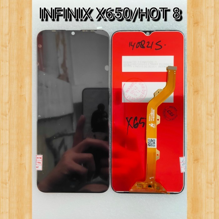 BEBAS ONGKIR - Lcd Infinix X650 Hot 8 Lcd Touchscreen Infinix Hot 8