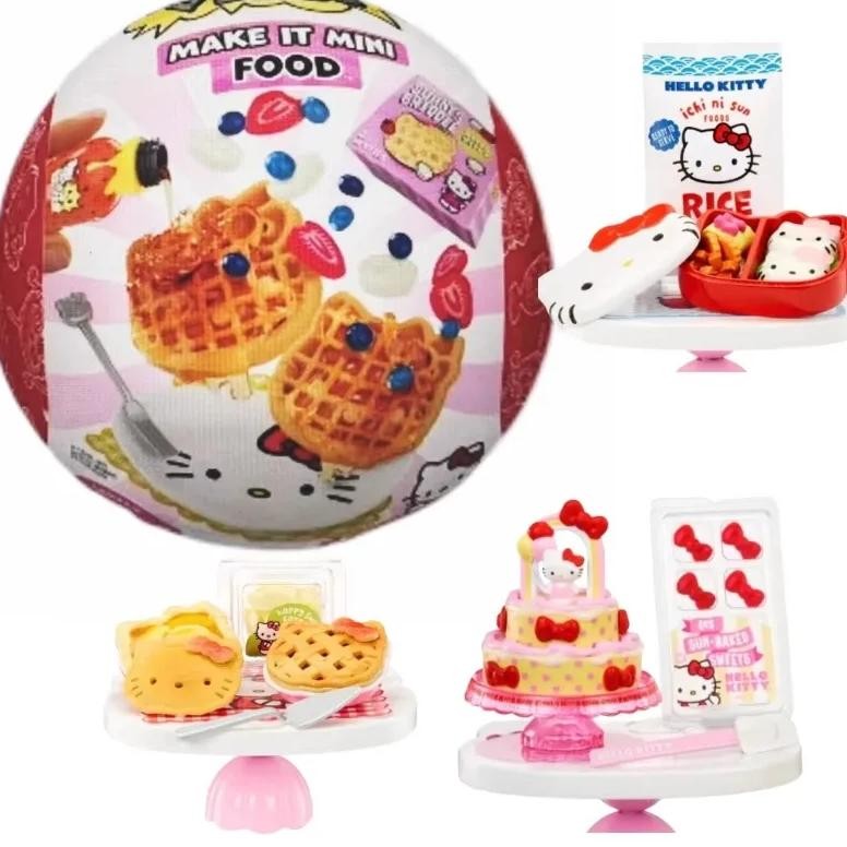 new surprise doll mini verse new product co-branded hellokitty sanrio mini mini dessert diy food bal