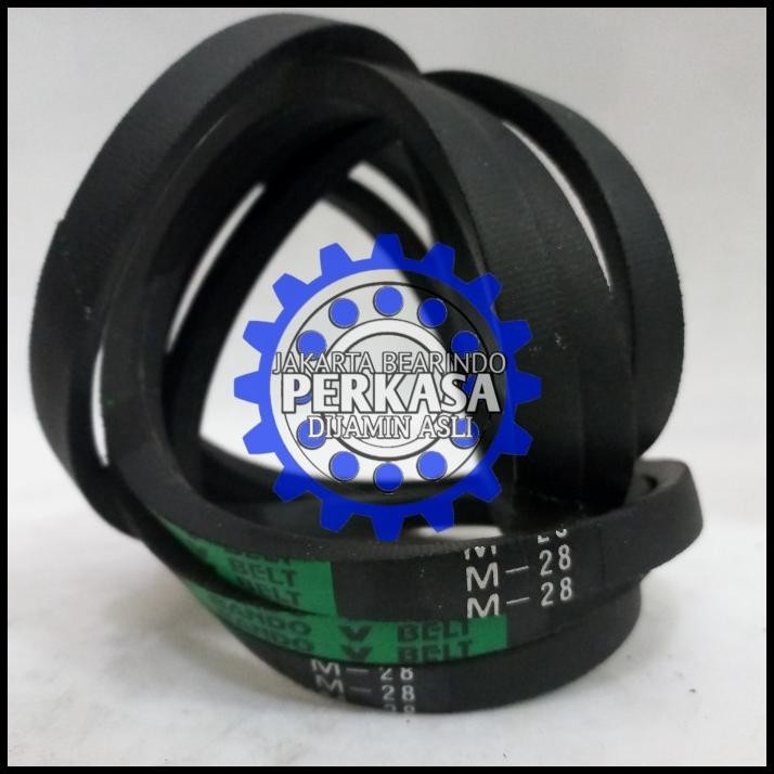 BEST DEAL TALI KIPAS FAN BELT V BELT M 28 / M28 MERK BANDO ASLI 