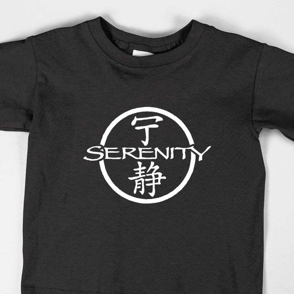 T-shirt Distro Kaos Pria Wanita Katun Kombet 24s All Size Firefly Serenity Logo