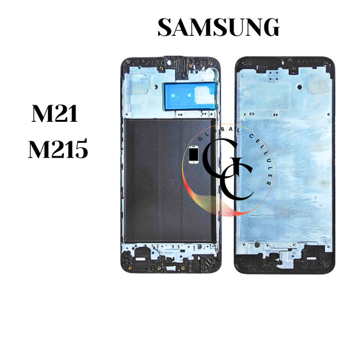 FRAME LCD SAMSUNG M21 M215 ORIGINAL (TULANG TENGAH DUDUKAN LCD)