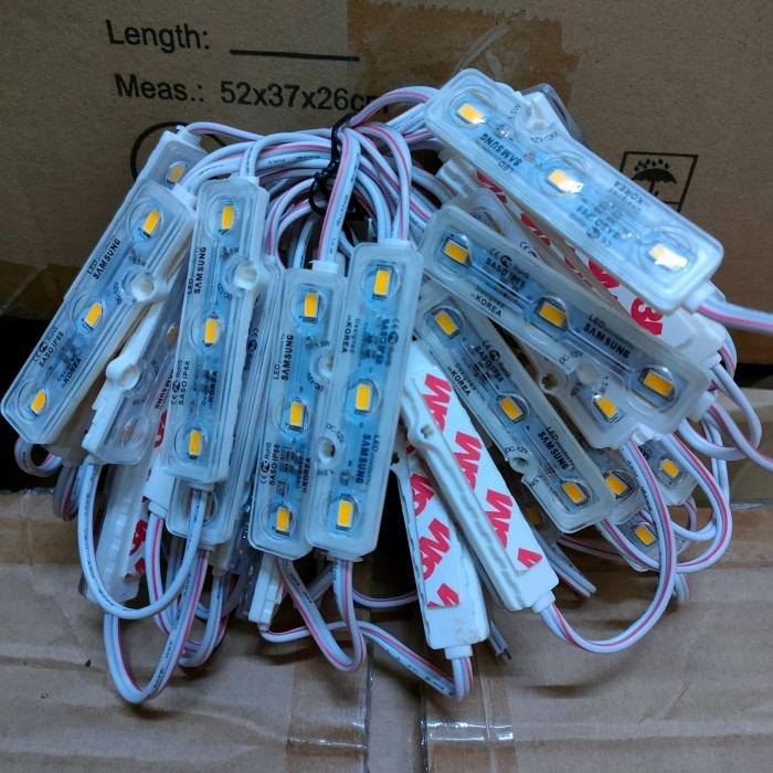Led Module Samsung Saso 5630 Bening Power 1,5W Dc 12V Warna Warm White