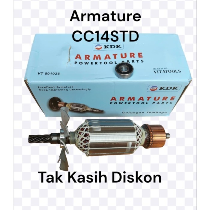 Armature Cut Off Hitachi Cc14St Potong Besi Angker