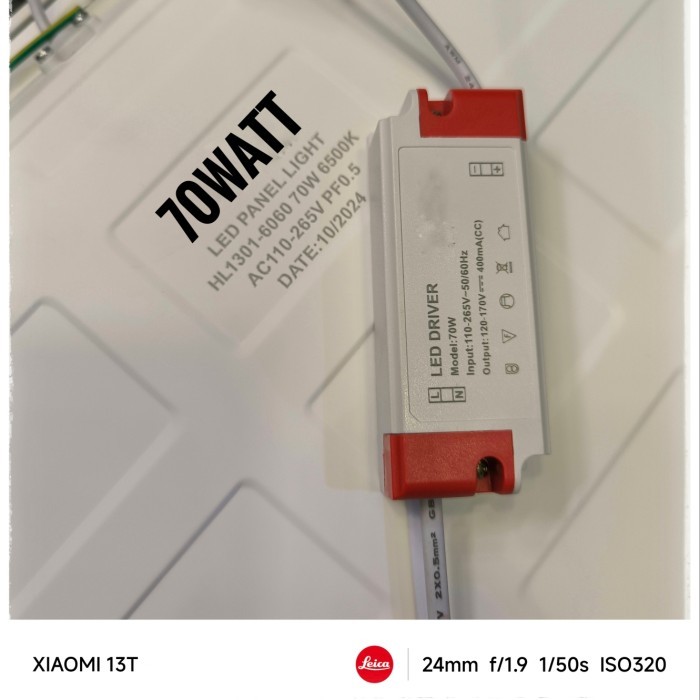 Downlight Panel Led 30X120Cm Inbow Setara Rmi 2X36Watt Plafon