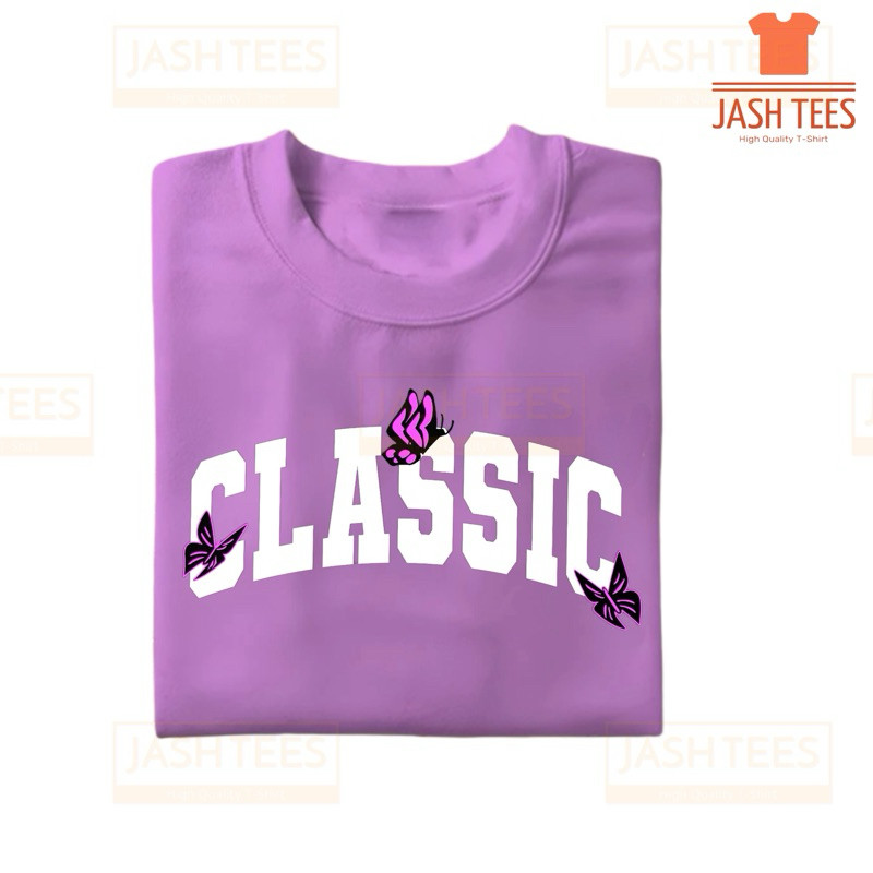 Classic Butterfly Aesthetic Minimalist Statement T-shirt statement shirt berkualitas tinggi unisex C