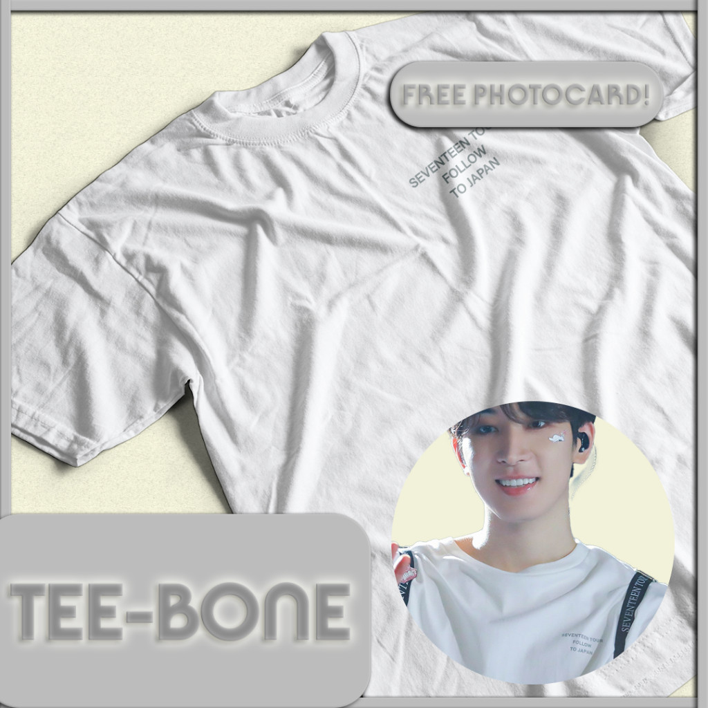 TEEBONE - KEMEJA YANG TERINSPIRASI DARI SEVENTEEN FOLLOW TOUR V3 BULACAN [Kaos Berkualitas Tinggi da