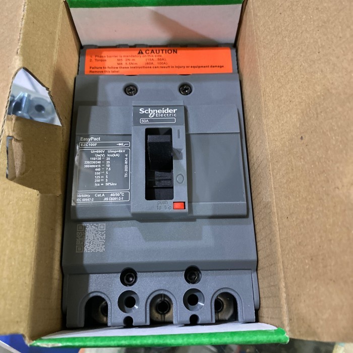 Mccb/Nfb Schneider Ezc100F 3P 50A