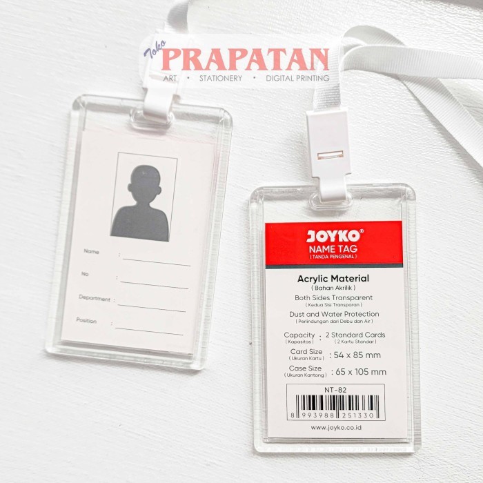 

Joyko Name Tag Nt-82 Gantungan Kartu Nama #Original