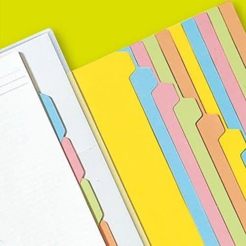 

Kokuyo Divider Shiki-58 A4 - Warna Pastel #Original