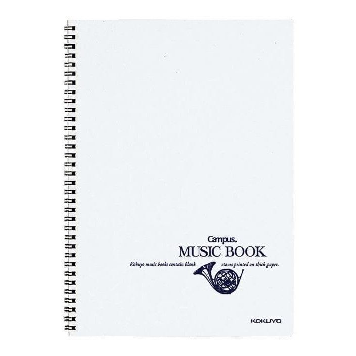 

Kokuyo Twin Ring Music Book A4Size #Original