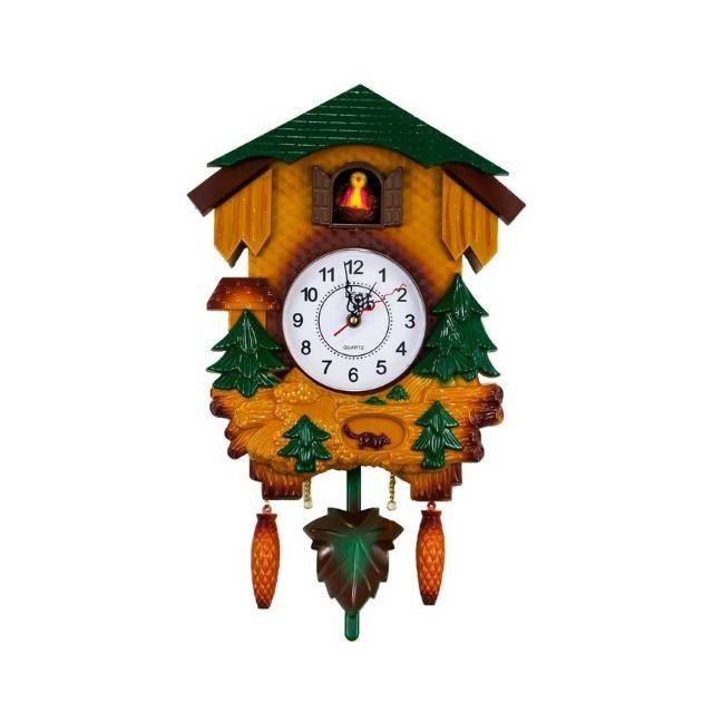 READY STOKKK Jam Dinding Rumah Burung bell bandul jam dinding cuckoo klasik Bunyi