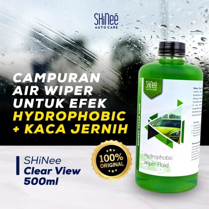 TERMURAH - Cairan Pembersih Kaca Mobil Daun Talas Air Wiper Kaca Mobil