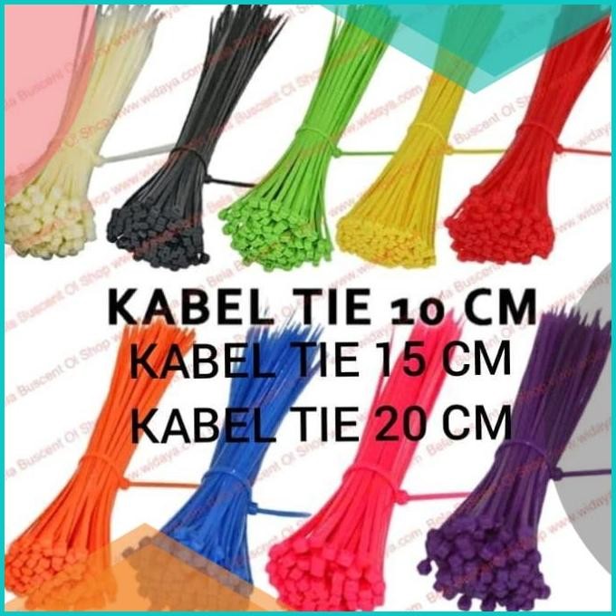 

KABEL TIES/TALI TIS T150 UKURAN 15CM ISI 100PC 11OKTZ4 perkakas