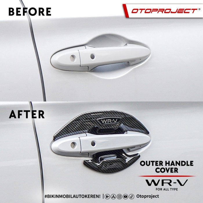 Honda Wrv Outer Cover Mangkok Pintu Aksesoris Otoproject