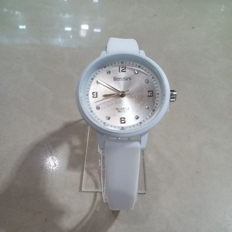 Jam Tangan Bossini Kulit Putih