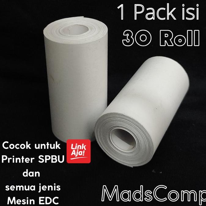 

Sale Kertas Struk Thermal 58X30 ( Isi 30 Roll) Thermal Paper 58X30