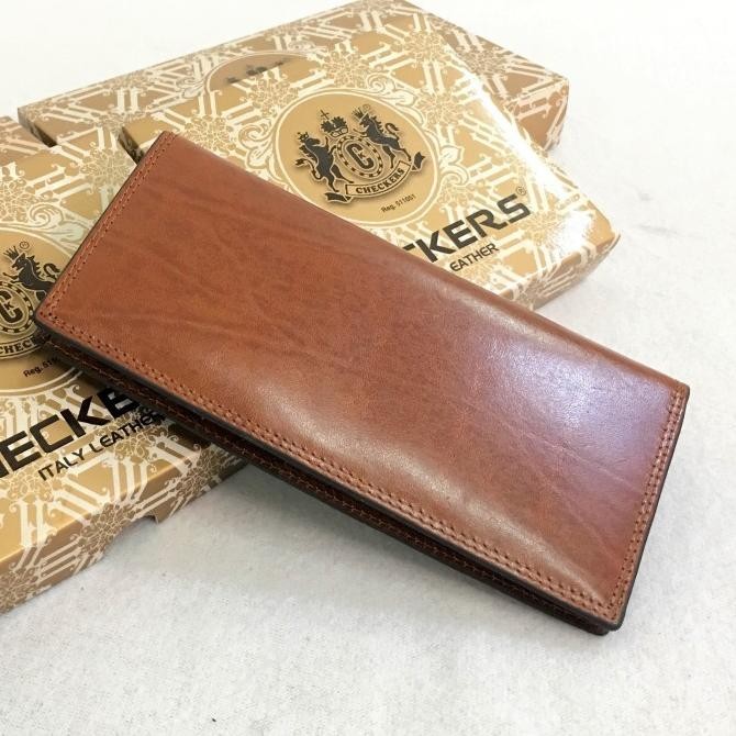 Dompet Kulit Checkers 05N - asli