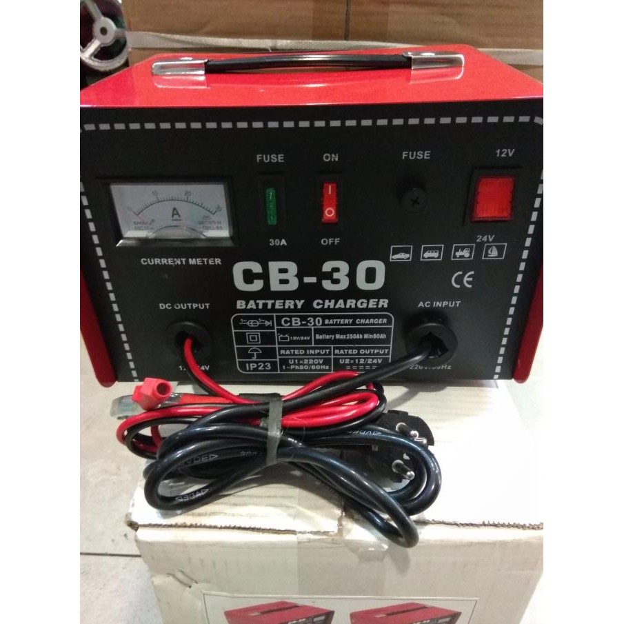 BATTERY CHARGER CB-30 - CAS AKI 30A RHINO - CHANGER AKI 30A