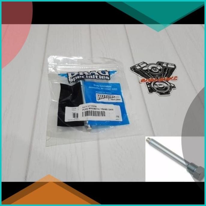 Magnetic Transmission Drain Plug harley baut pembuangan oli transmisi