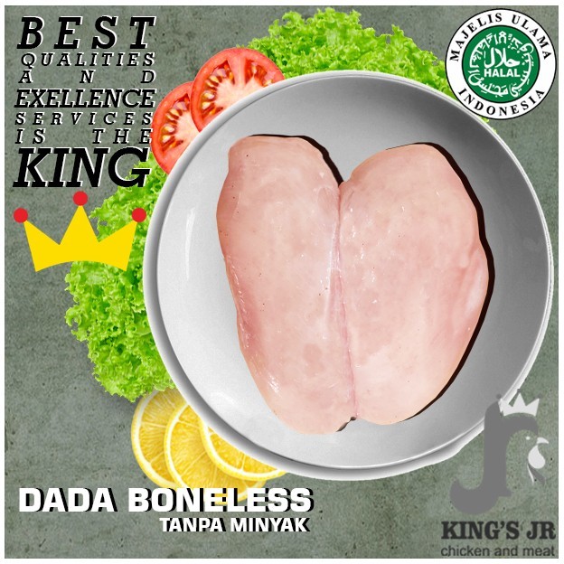 

Dada ayam fillet tanpa minyak dan lemak 1kg