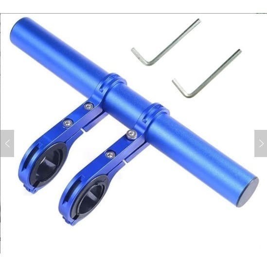 PRODUK TERBATAS tambah rak bracket extender stang sepeda tempat asesoris hp lampu