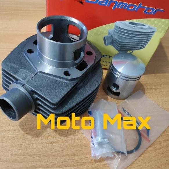 PAKET SEHER DAN BLOK DANMOTOR VESPA PX BLOK SEHER LUBANG 3