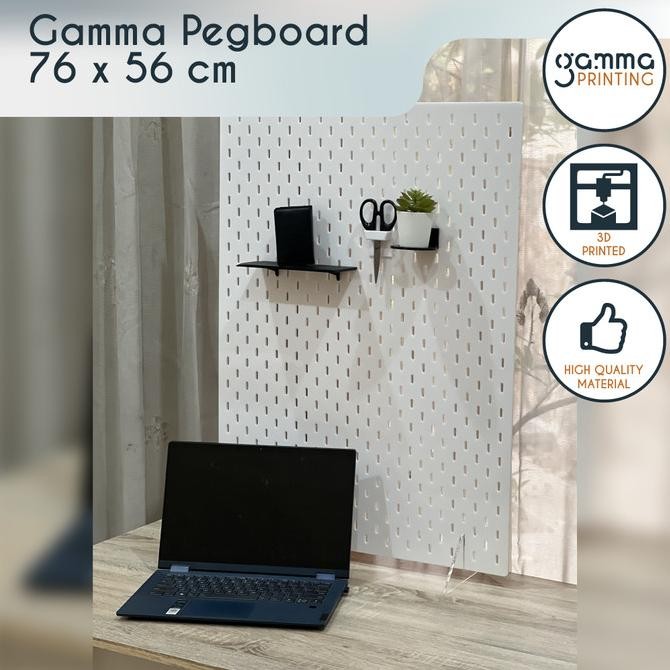 

Pegboard Papan 76 X 56 Cm Dinding Gamma Organizer Original Dan Terpercaya