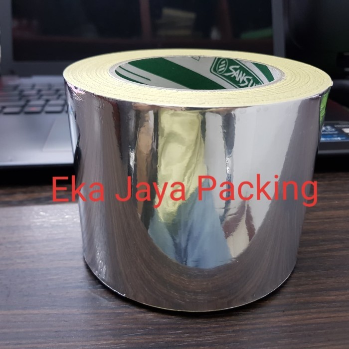 

Jual Lakban Sansui Aluminium Foil Tape 4