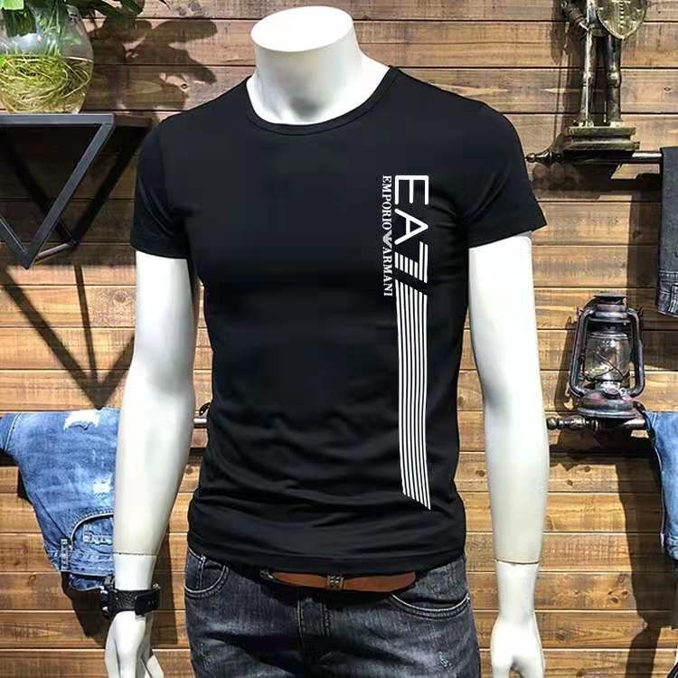Kaos Katun Fashion Unisex Ukuran Bebas EA7 |eIV1JMmf|