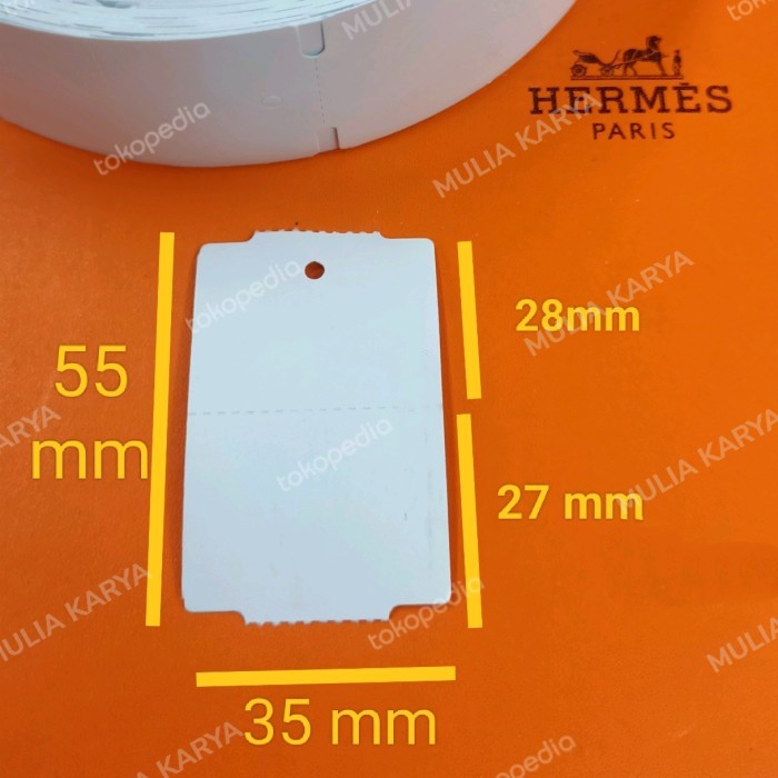 

Karton Hang tag / kertas tag harga Label Harga