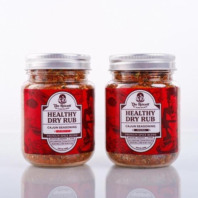 

Dospices Healthy Dry Rub Bumbu Marinasi Rendah Kalori [Cajun KGS
