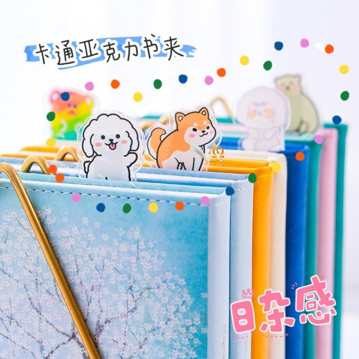 

Pembatas Buku / Bookmark Isi 2 Pcs Motif Imut Lucu