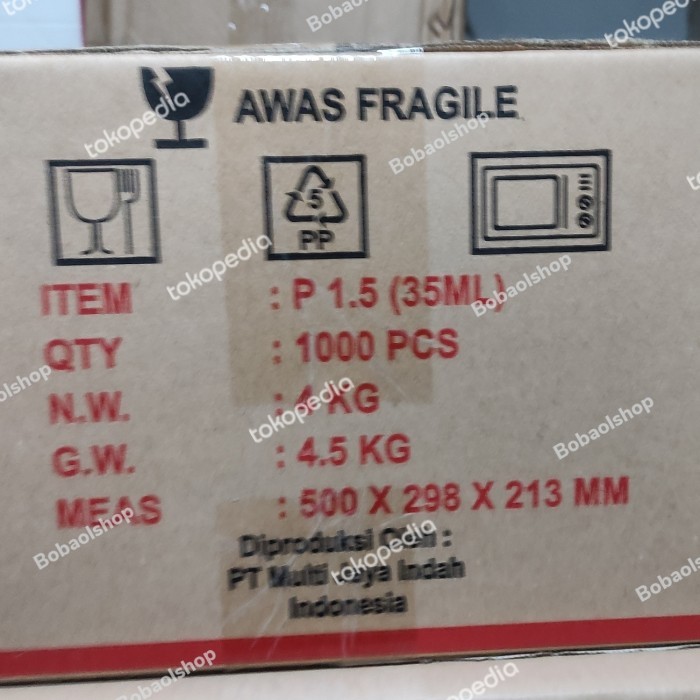 

1Dus Thinwall DM Cup Saos Sambel 35 ML