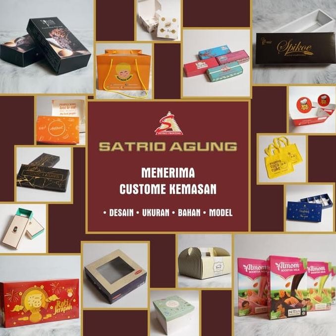 Diskon 25 X 25 X 5 Box Natal / Hampers Natal Asli