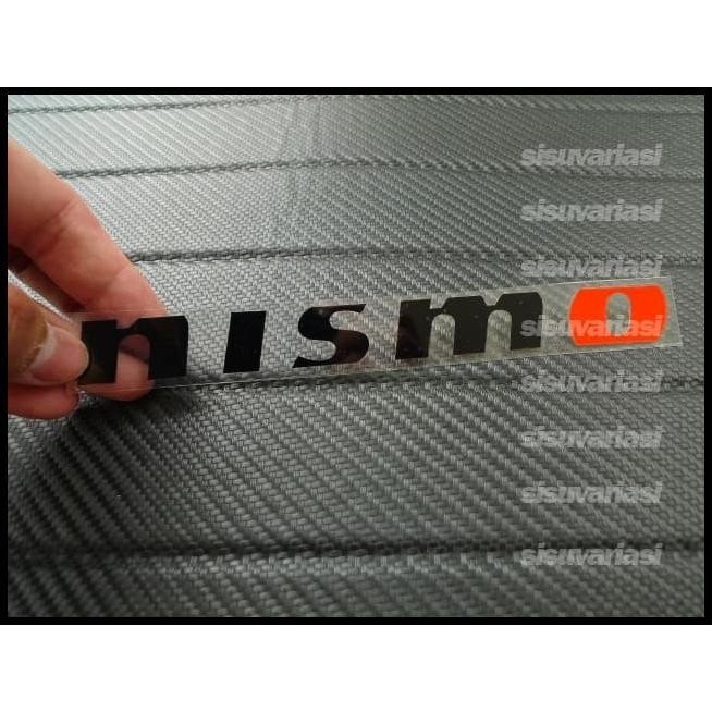 

BEST DEAL STIKER NISMO HITAM !