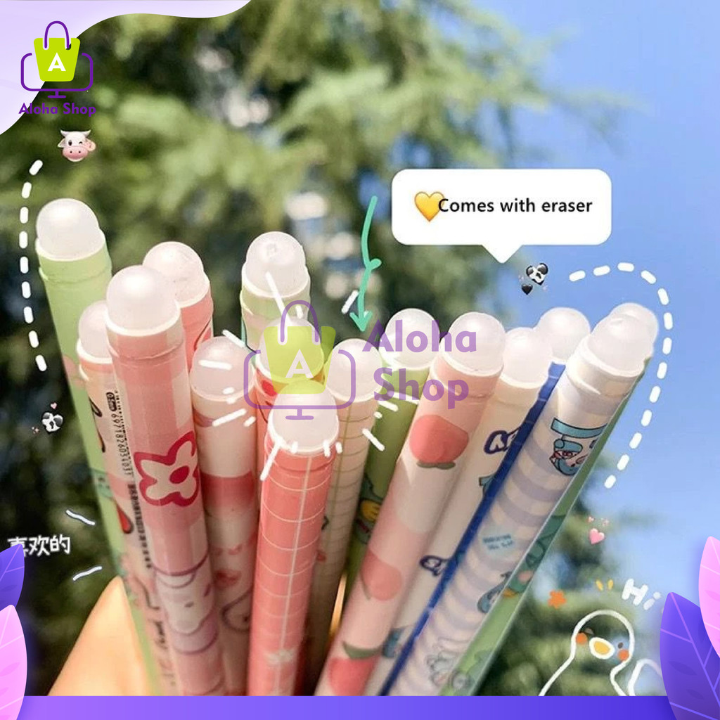 

AS Pulpen Gel Tinta Bisa Di hapus - Bolpoin Gel Erasable