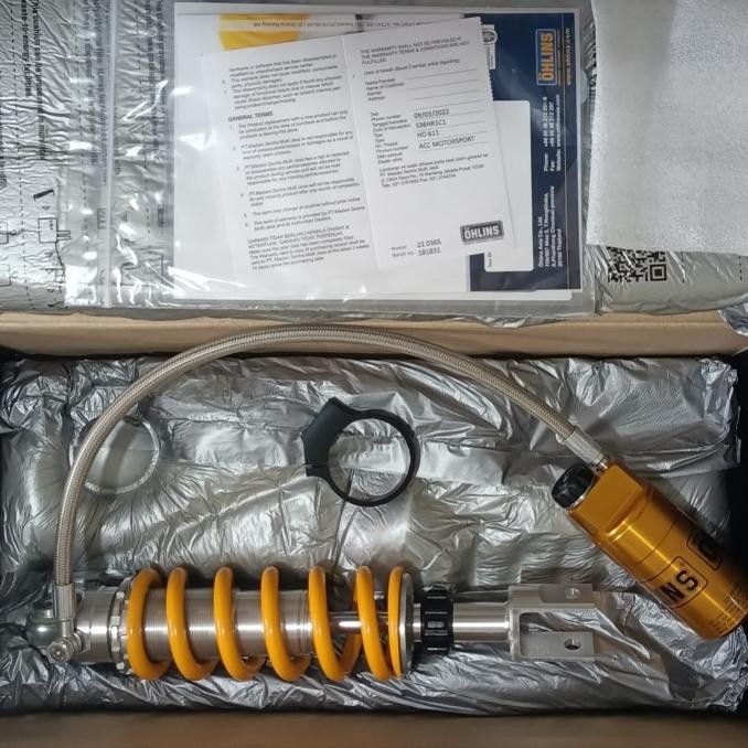 Shock Ohlins HO 611 custom CB 150 X