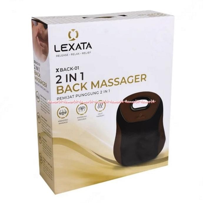 

Lexata X Back 01 2In1 Back Massager Alat Terapi Punggung Pijat Listrik