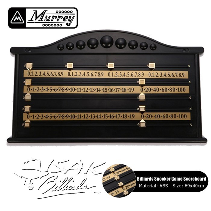 BEBAS ONGKIR - Snooker Scoreboard Billiard - Papan Skor Meja Billiard Snooker