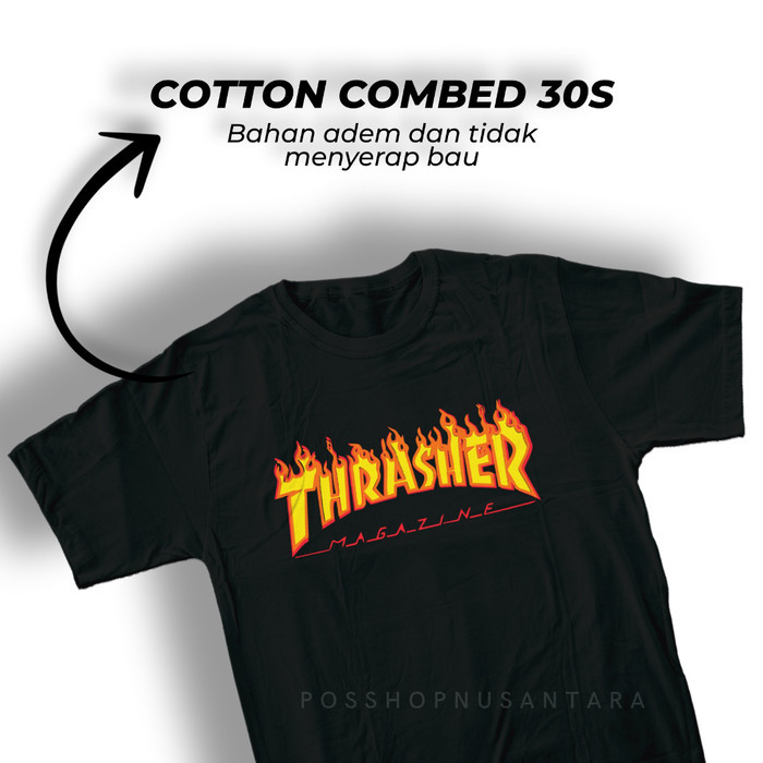 Kaos Trasher Magazine Premium Kaos Distro Original #Original