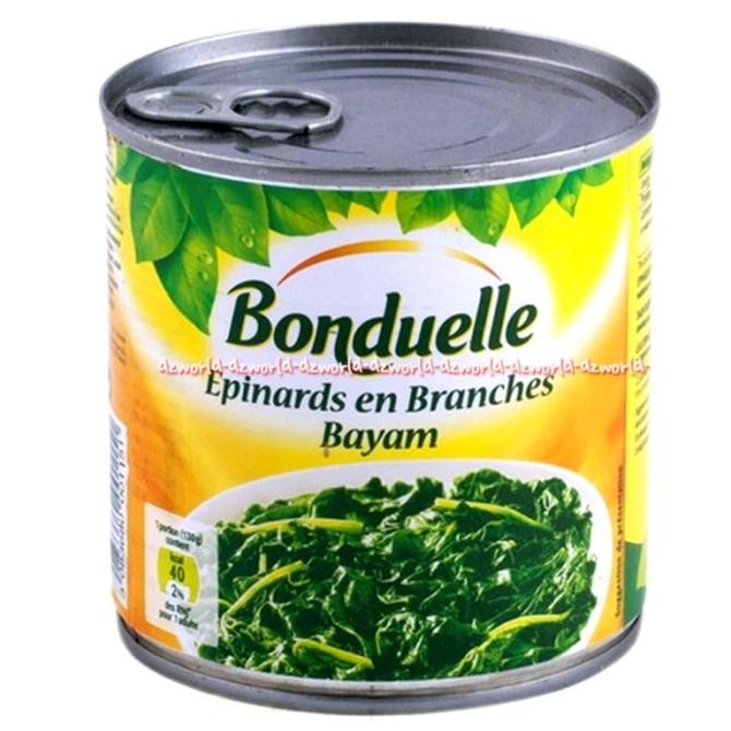 

Bonduelle Epinards en Branches 400gr Sayur Bayam Instan Kaleng Bondule