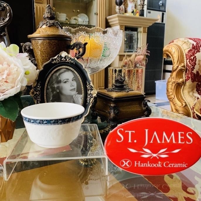 Mangkok nasi / sup / Saint James / Okja / L 11 cm / 6 pcs / Mewah / E88A