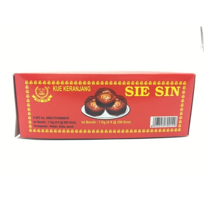 

Kue Keranjang Imlek Chinese New Year Sie Sin Rasa Original Isi 4 BS66