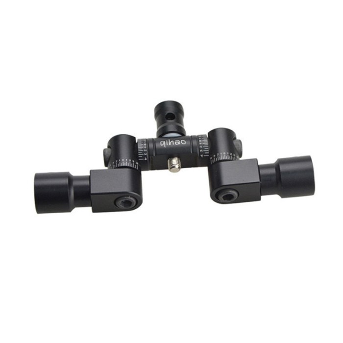 Dijuall Panahan Stabilizer Senyawa Busur Double-Side V Bar Adjustable Berburu