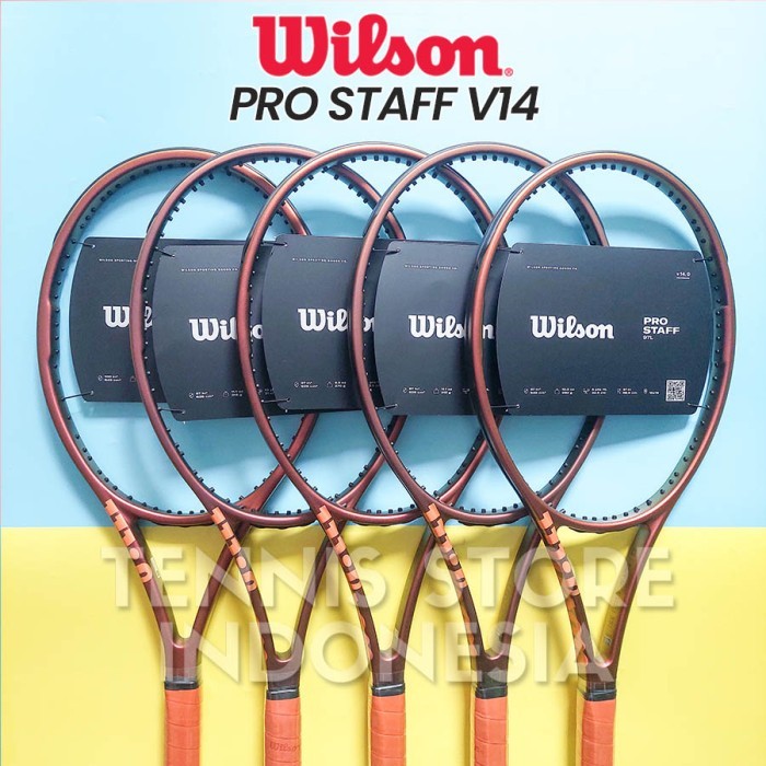 Raket Tenis Wilson Pro Staff v14 97 / 97L / 97UL / RF97 / X / Team